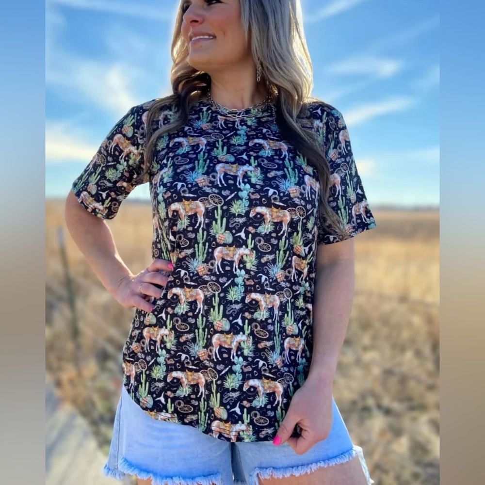 Cactus Run Top